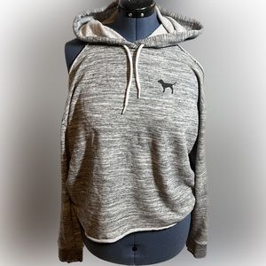 PINK Victoria Secret cold shoulder top size large